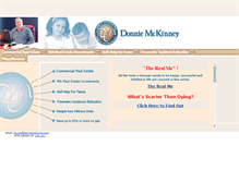 Tablet Screenshot of donniemckinney.com